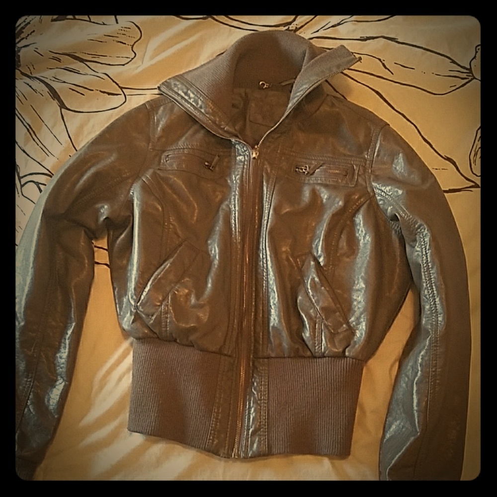 Grey Bomber Jacket